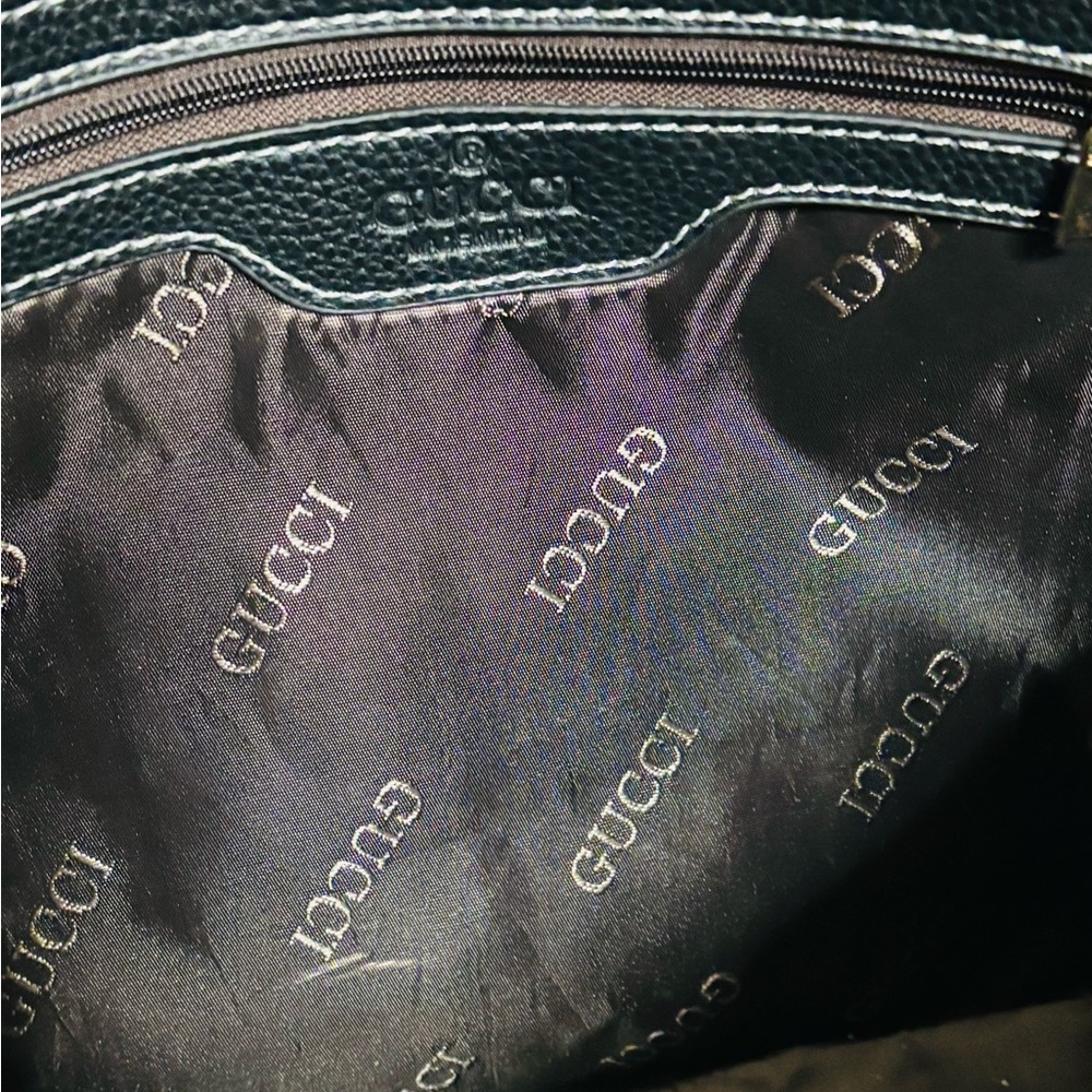 GUCCI Ophidia medium leather-trimmed printed coated-canvas tote - Picture 10 of 11